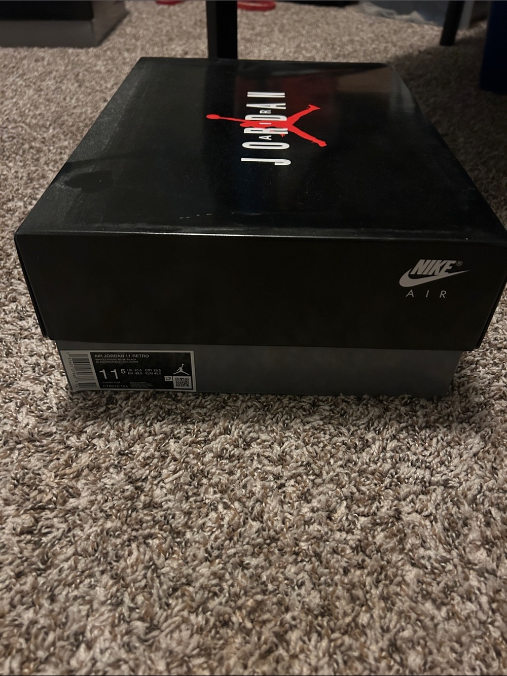 Empty Nike jordan shoe box #jordan #design